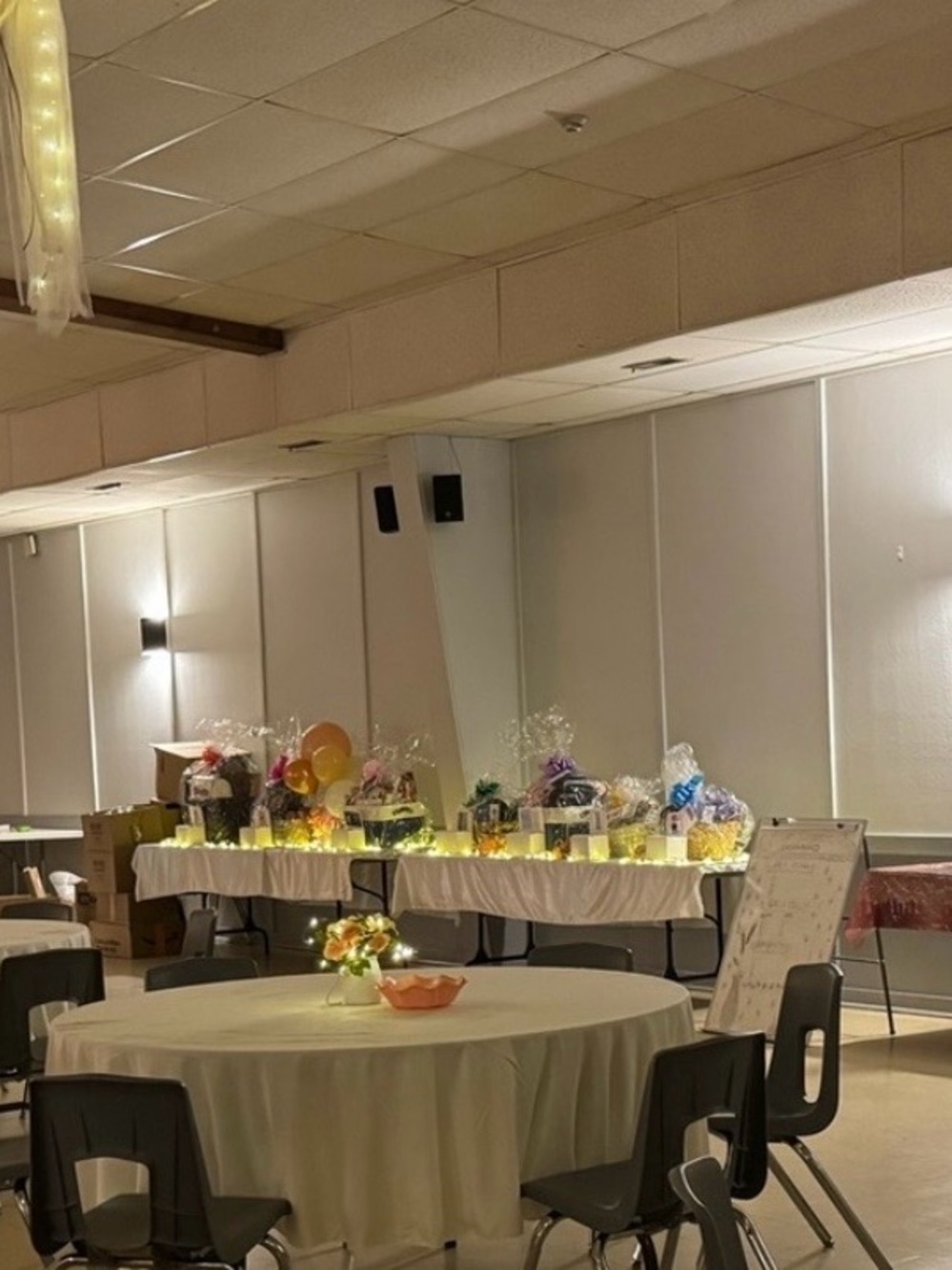 Cream satin rectangular tablecloths 57” x 102” x 4